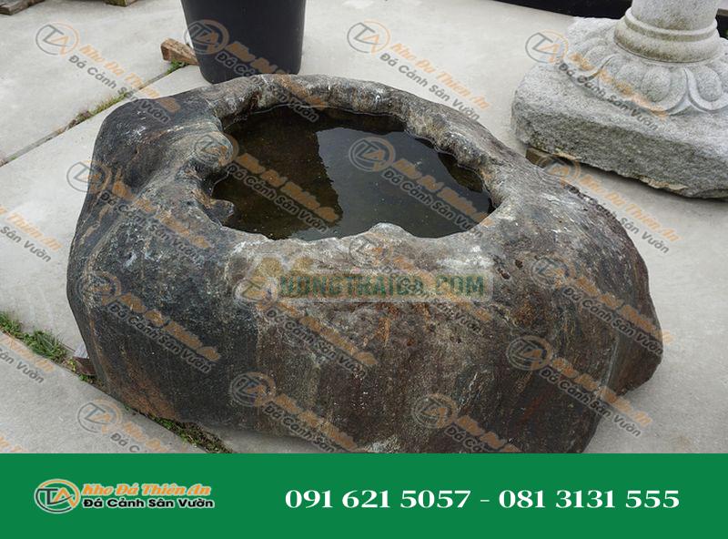 Chum nước tiểu cảnh kiểu Nhật Bản (Shikoku Chozubachi) 44x24cm