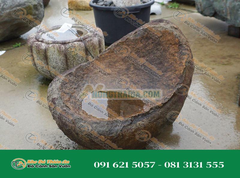 Chum nước tiểu cảnh kiểu Nhật Bản (Tennenzubachi Chozubachi) 32x34cm