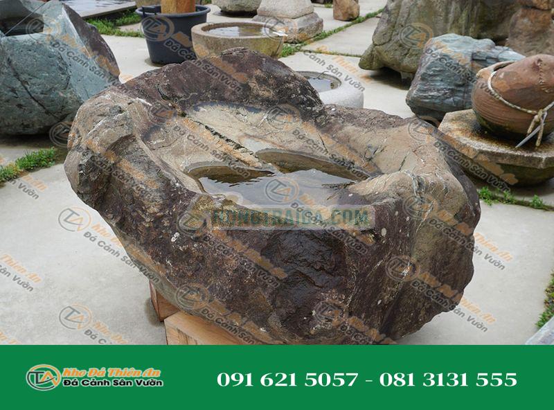 Chum nước tiểu cảnh kiểu Nhật Bản (Tennenzubachi Chozubachi) 30x33cm