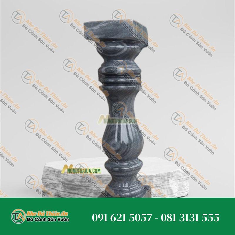 Con tiện đá sọc dưa tự nhiên 12x12x51cm