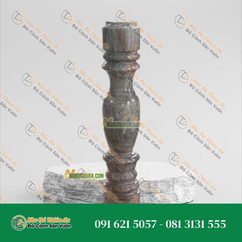 Con tiện đá thổ cẩm tự nhiên 11.5×11.5x60cm