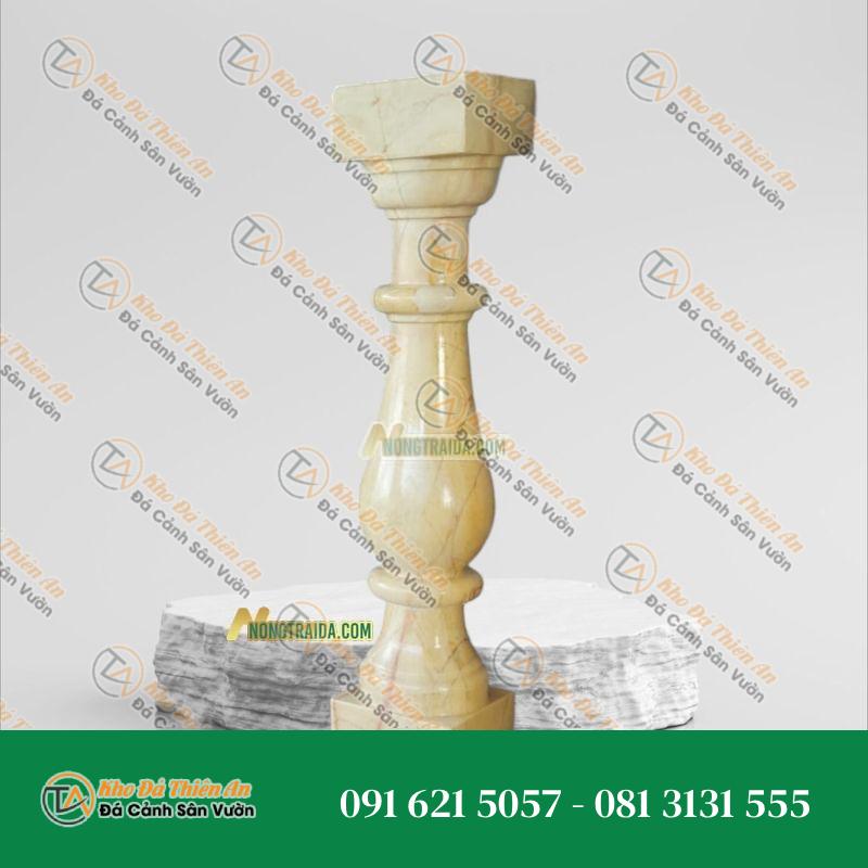 Con tiện đá tự nhiên vàng Nghệ An 11.5×11.5x60cm