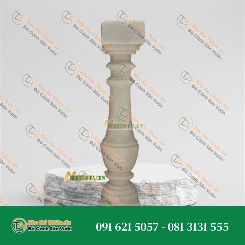 Con tiện đá tự nhiên vàng Nghệ An 12x12x51cm