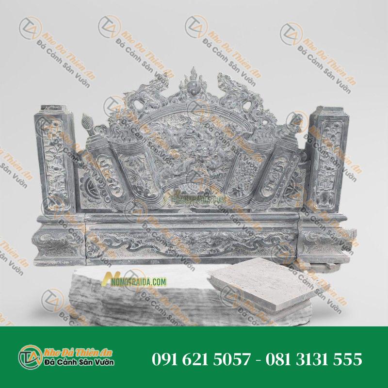 Cuốn Thư Bia Mộ Đen Hoà Bình 193x209cm