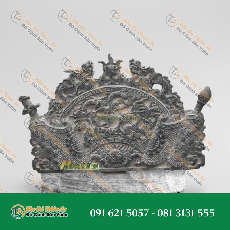 Cuốn Thư Bia Mộ Đen Hoà Bình 200x185cm