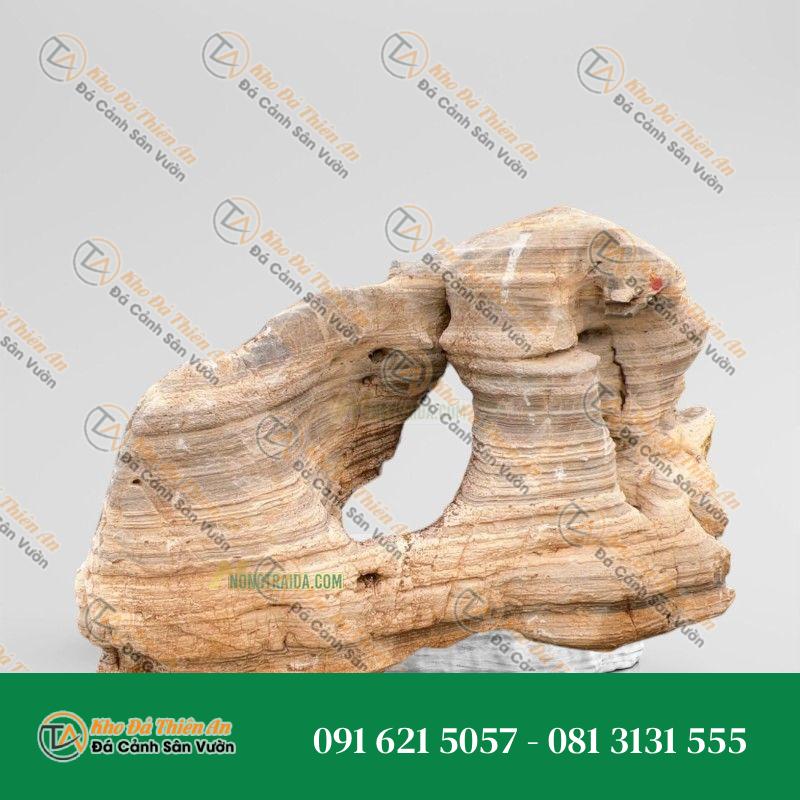 Đá cổ thạch Nghệ An 38x116x37cm