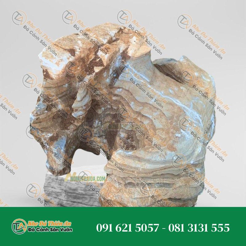 Đá cổ thạch Nghệ An 39x85x38cm