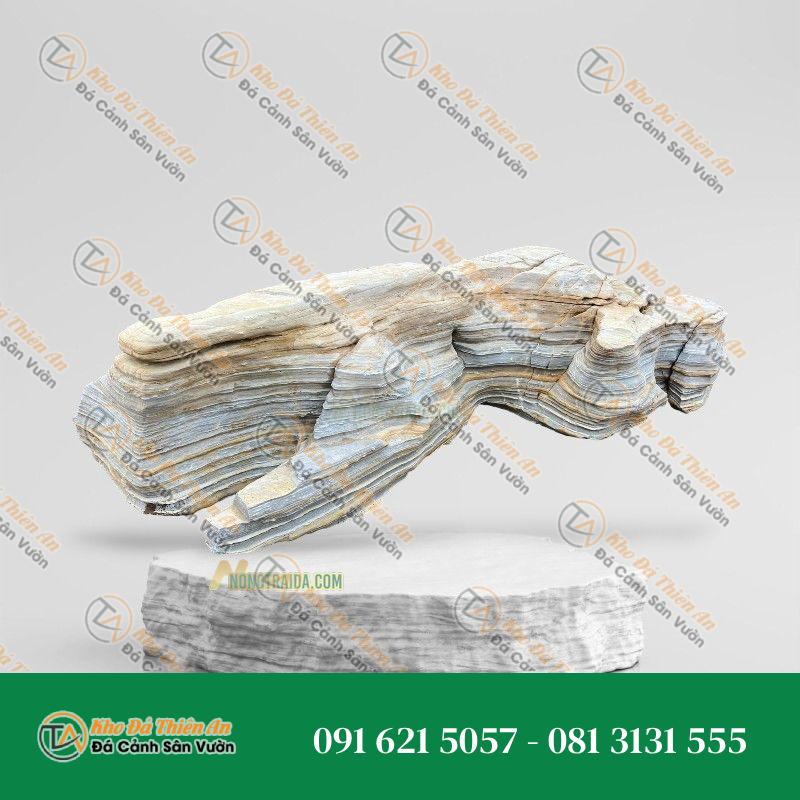 Đá cổ thạch Nghệ An đặt vườn 120x45x60cm