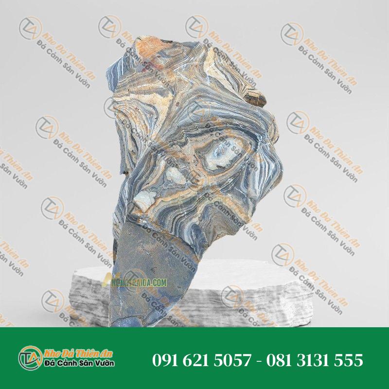 Đá cổ thạch Nghệ An xanh vân rối