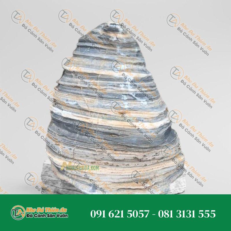 Đá cổ thạch xanh khứa ngang 120x60x60cm