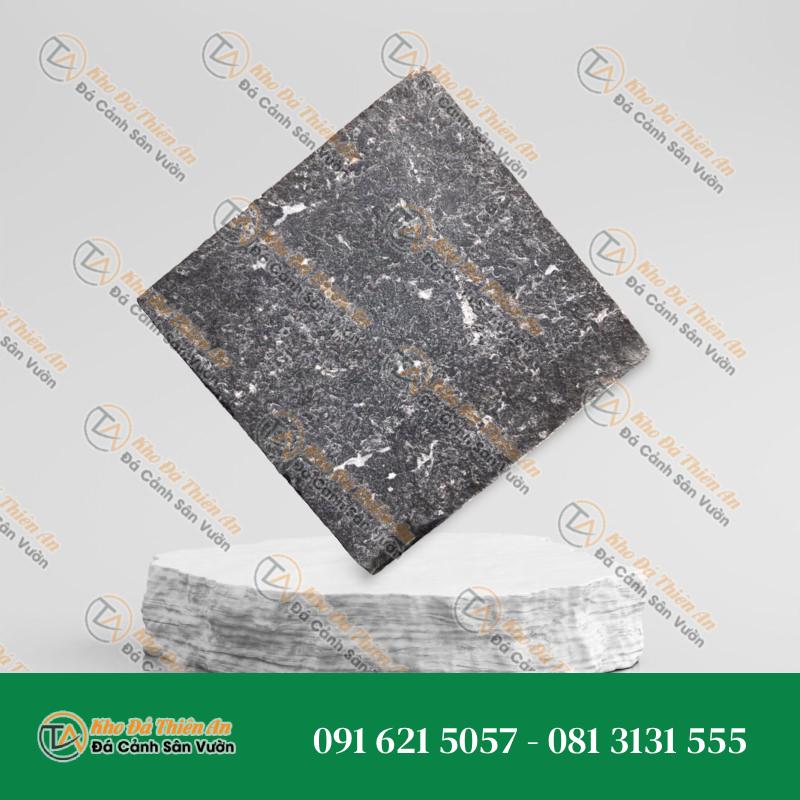 Đá cubic xanh đen khò mặt 100x100x80mm