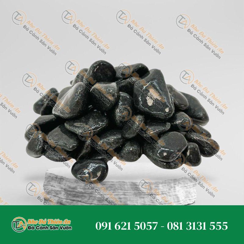 Đá cuội đen 25x30cm