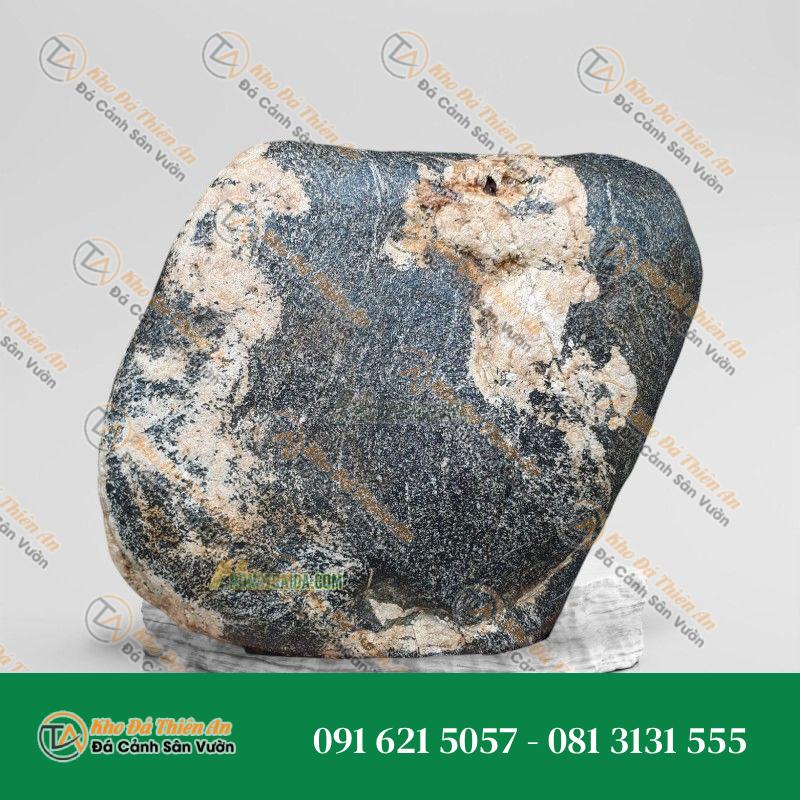 Đá cuội vân mây bo bể cá Koi 24x20cm