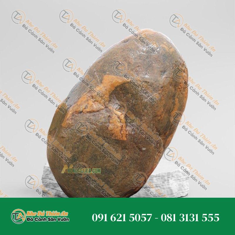 Đá cuội vân mây bo hồ cá 20x22cm
