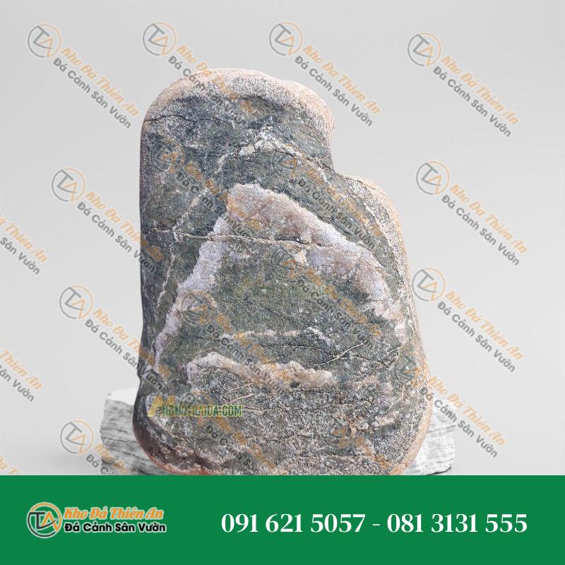 Đá cuội vân mây bo hồ cá Koi 20x28cm