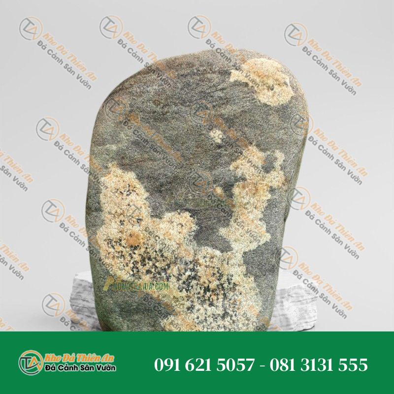 Đá cuội vân mây làm bể cá Koi 21x19cm