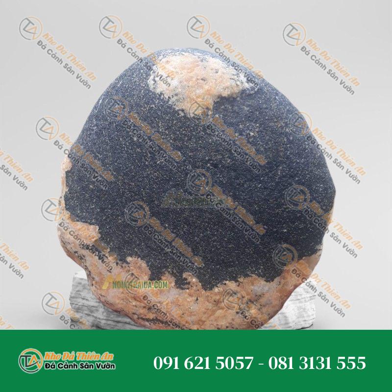 Đá cuội vân mây làm hồ cá Koi 23x25cm