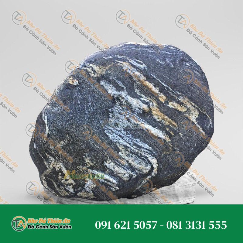 Đá cuội vân mây làm tiểu cảnh 18x18cm