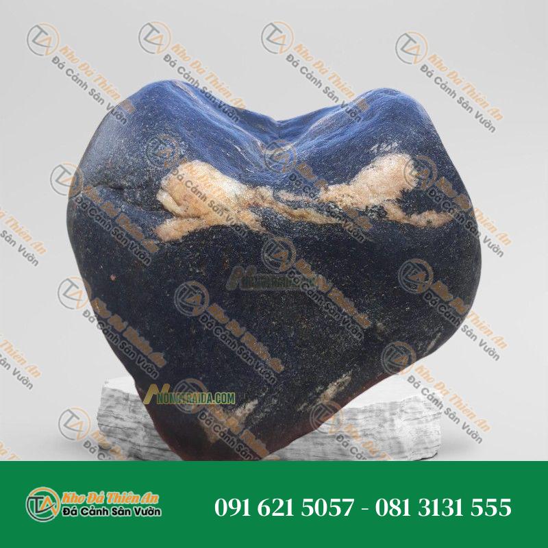 Đá cuội vân mây tiểu cảnh 19x25cm