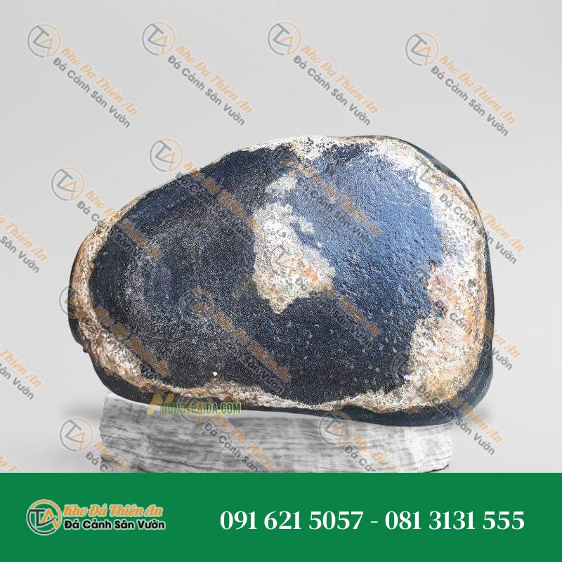 Đá cuội vân mây trang trí 25x22cm