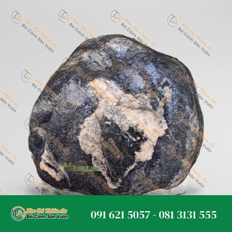 Đá cuội vân mây trang trí 26x28cm