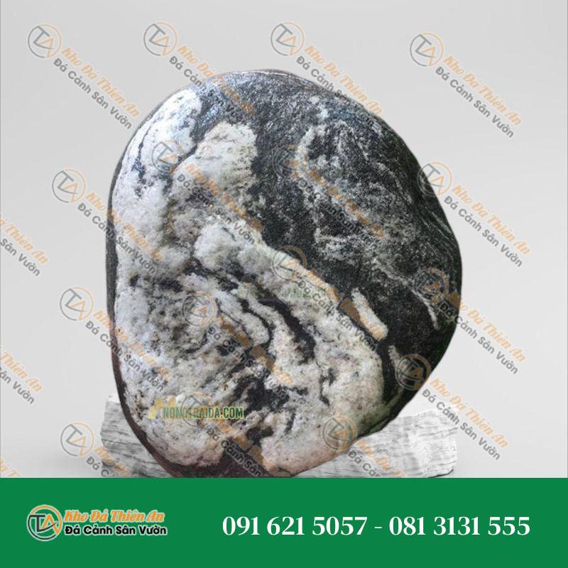 Đá cuội vân mây trang trí 28x28cm