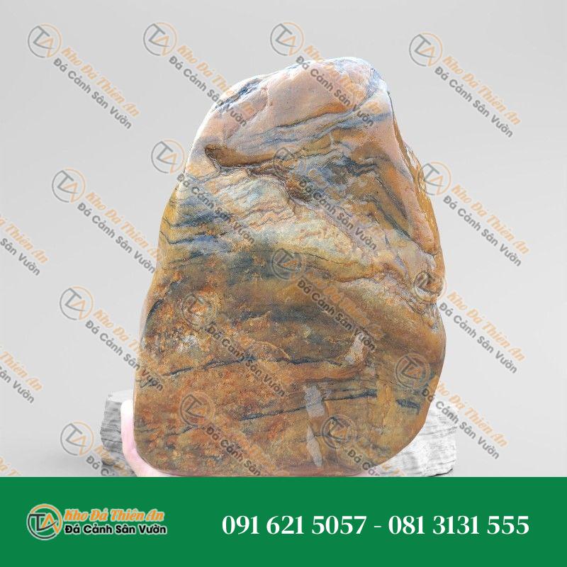 Đá cuội vàng 16x11cm