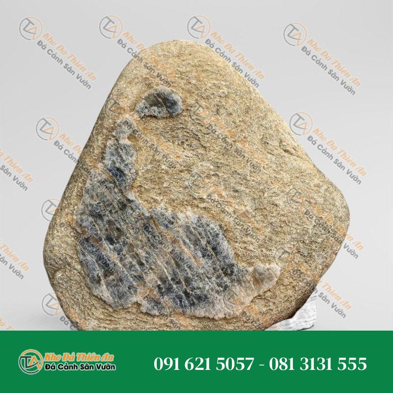 Đá cuội vàng 18x17cm