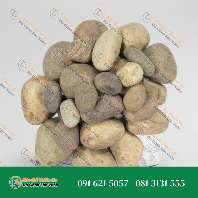 Đá cuội vàng 30x13cm