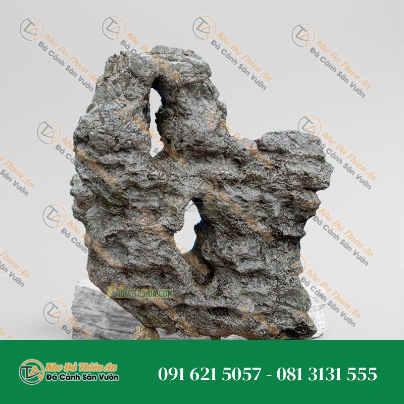 Đá da voi bo viền hồ 137x25cm