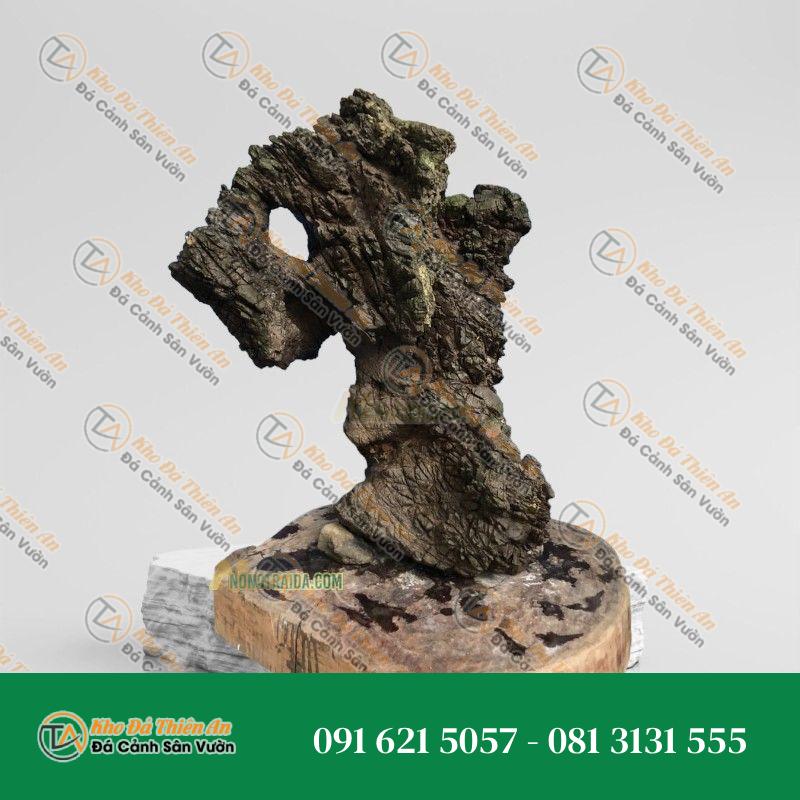 Đá da voi dựng non bộ 119x136cm