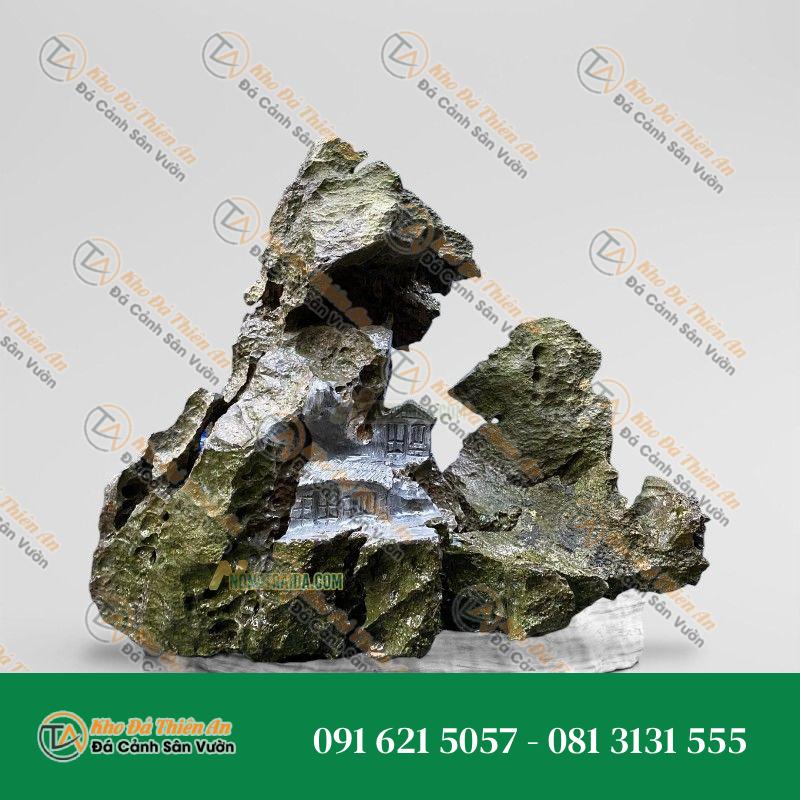 Đá da voi dựng non bộ 49x86cm
