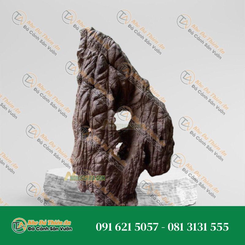 Đá da voi dựng non bộ 50x46cm