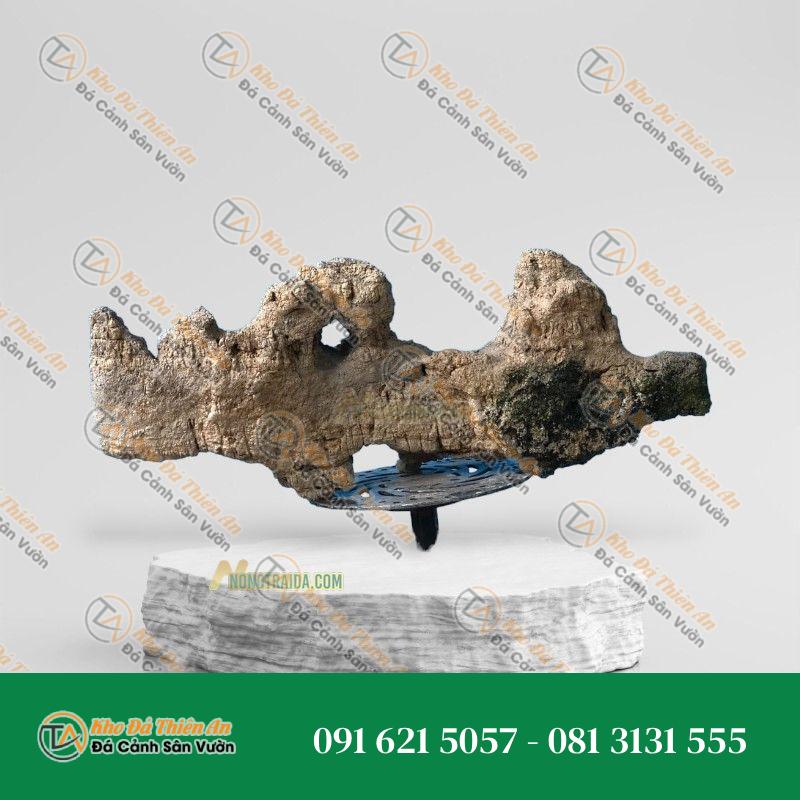 Đá da voi dựng thác nước 130x25cm