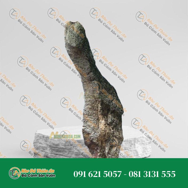Đá da voi dựng thác nước 66x27cm
