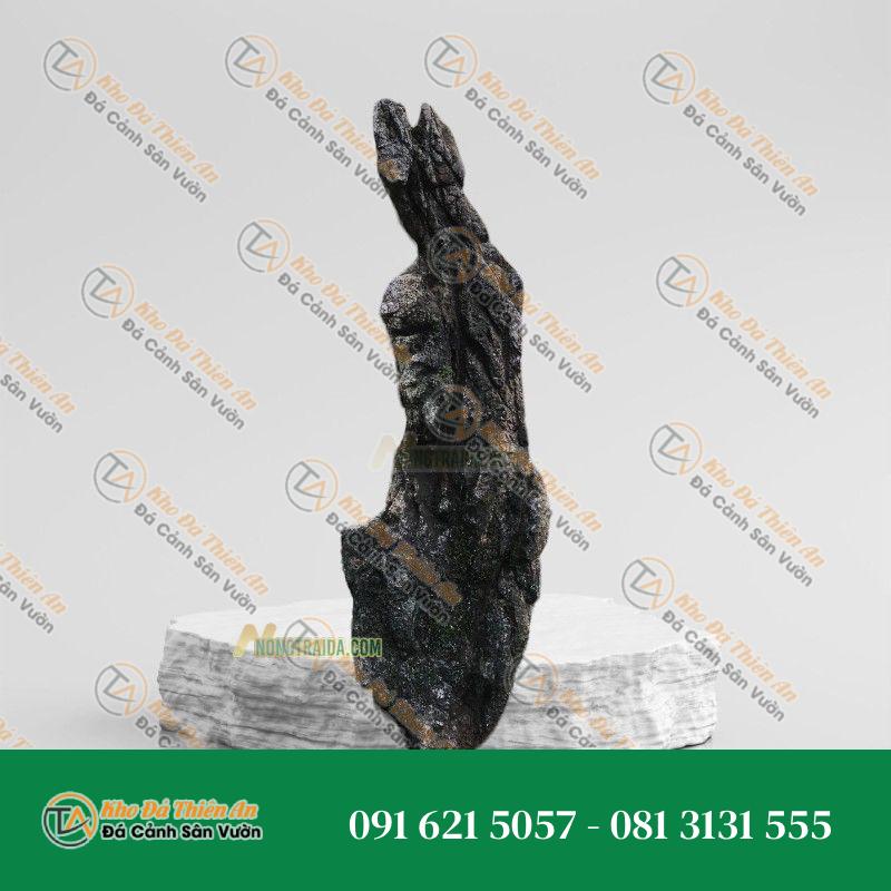 Đá da voi làm hồ cá Koi 151x71cm