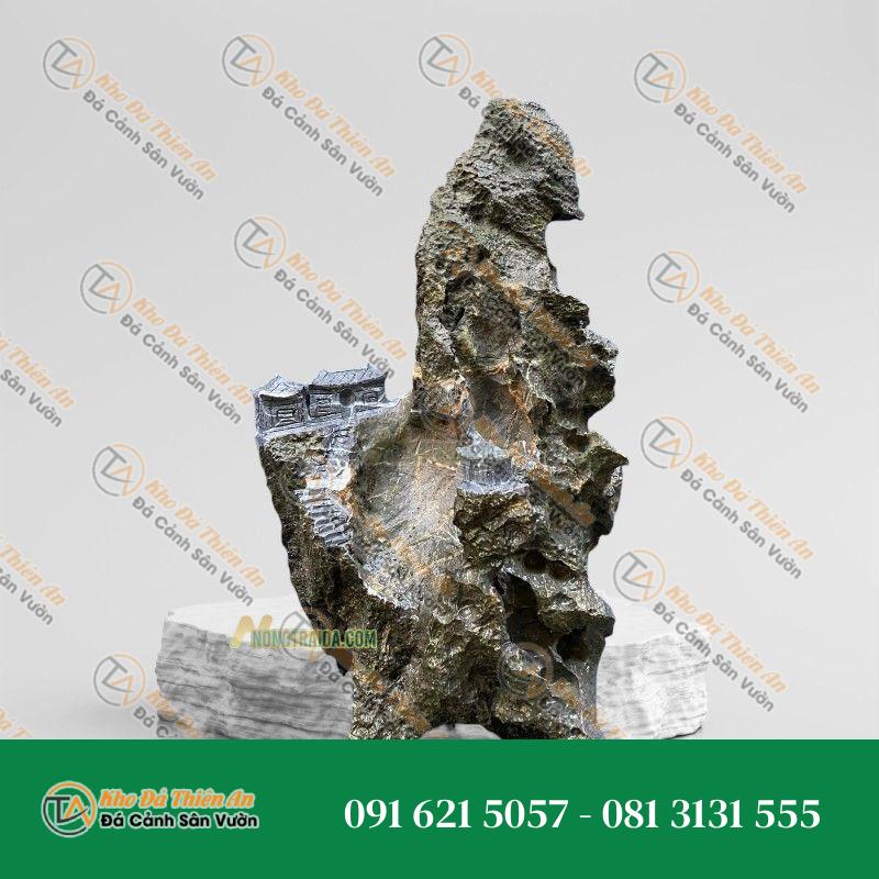 Đá da voi trang trí tiểu cảnh 42x71cm