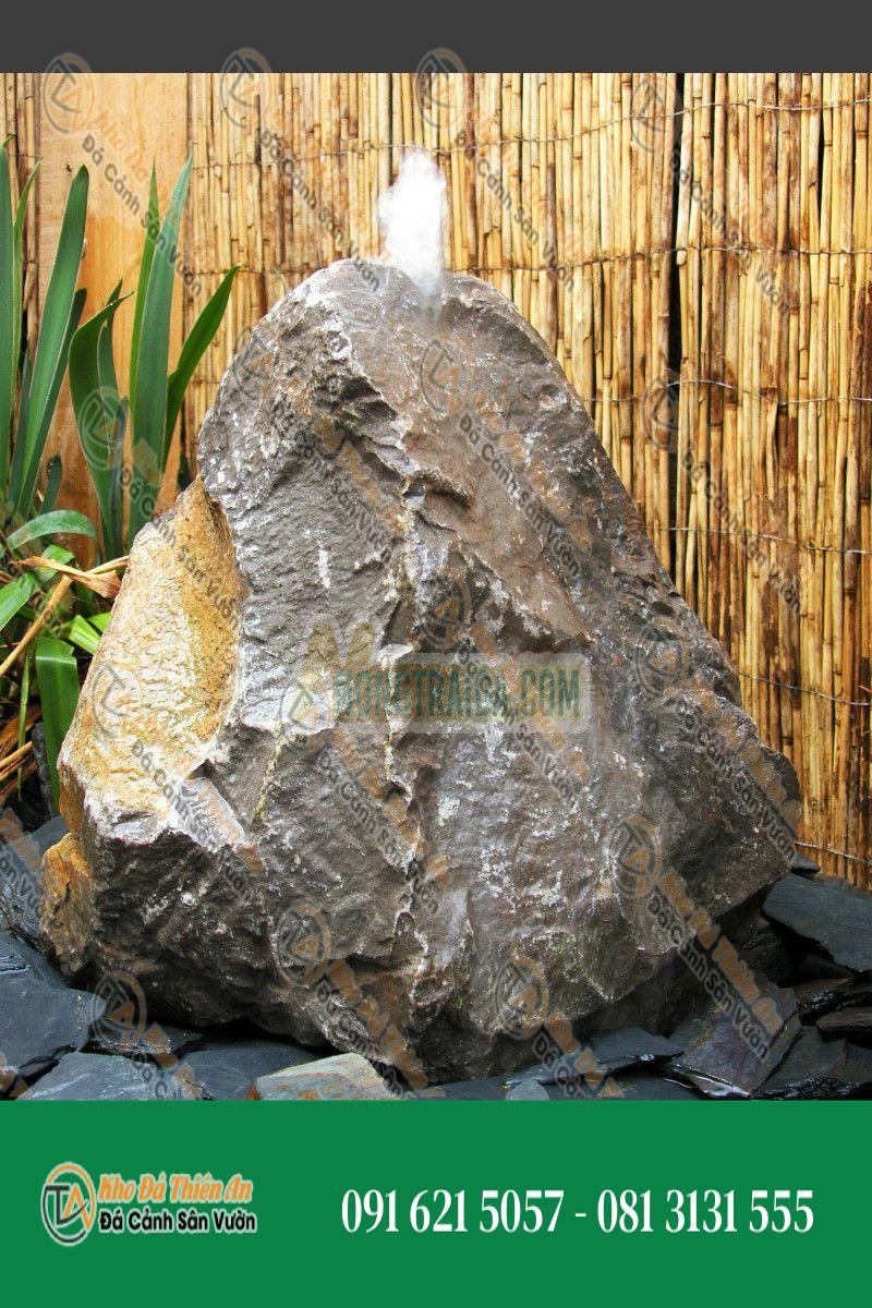 Đá đài phun nước đá granit Bỉ 45cm