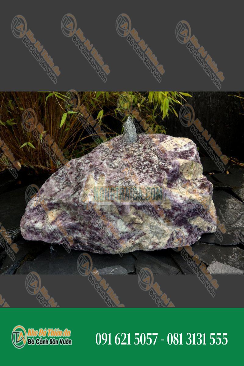 Đá đài phun nước Lepidolite 50kg