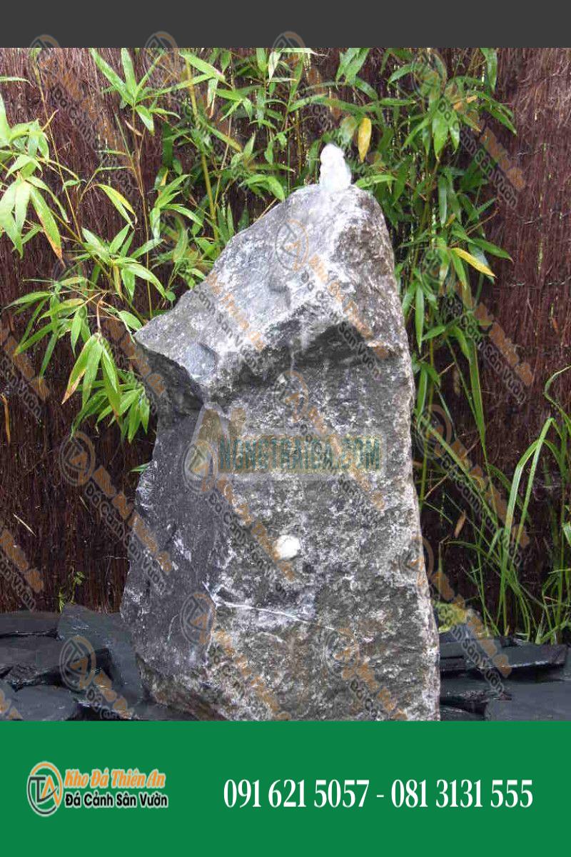 Đá đài phun nước vườn bằng đá granit Bỉ 70cm