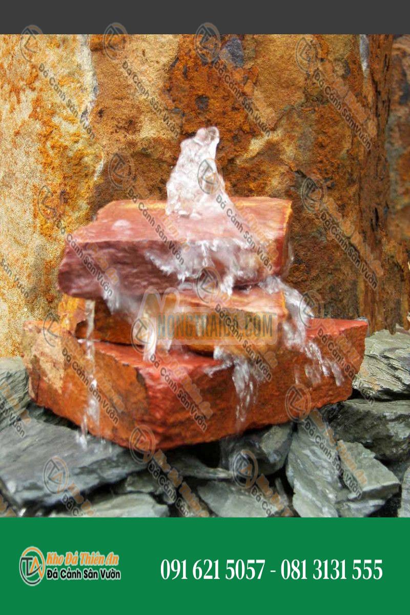 Đá phun nước trong nhà – Thác đá sa thạch