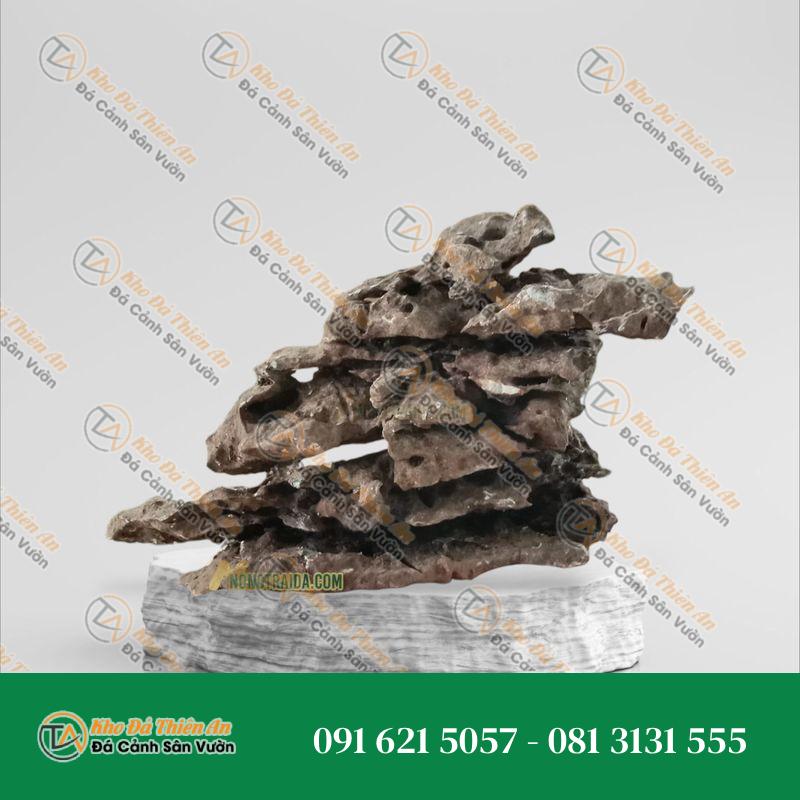 Đá tai mèo làm hòn non bộ 87cm