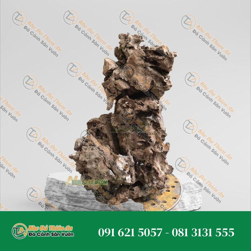 Đá tai mèo trang trí bể cá 42cm