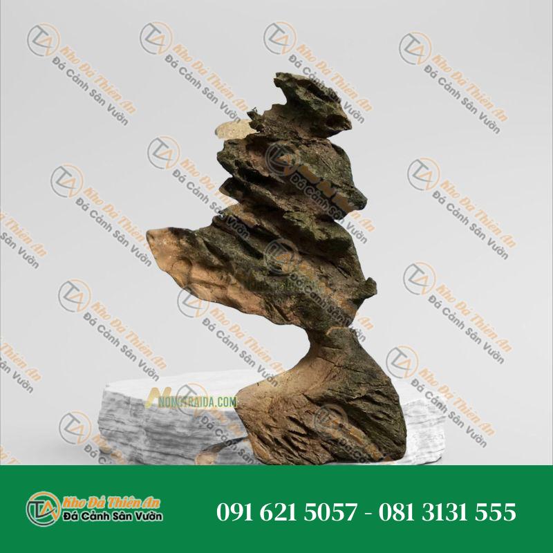 Đá tai mèo trang trí bể cá 52cm