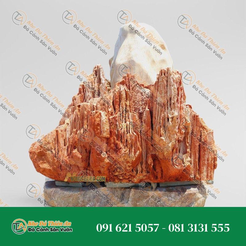 Đá Thạch Nhũ Canxit Đặt Vườn 2.2m