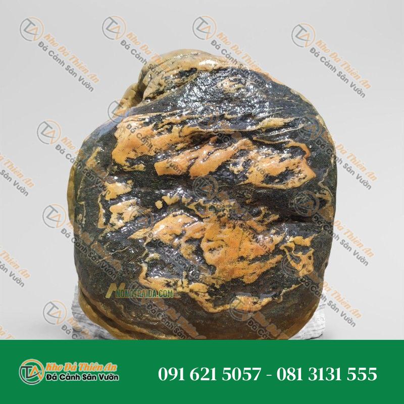 Đá trầm tích bo hồ cá 21x55cm