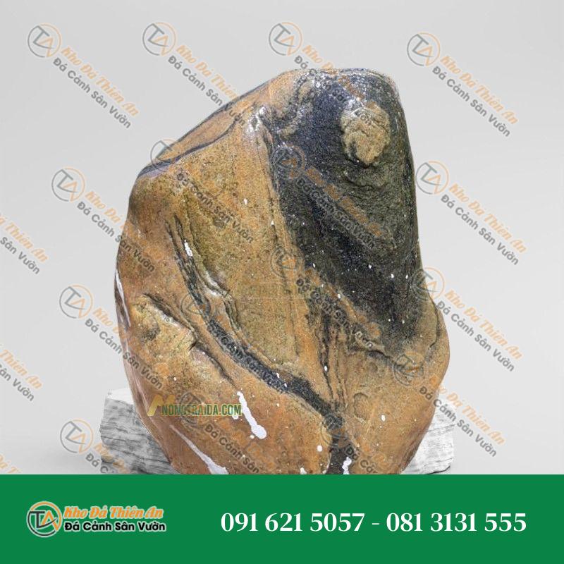 Đá trầm tích dựng tiểu cảnh 24x57cm