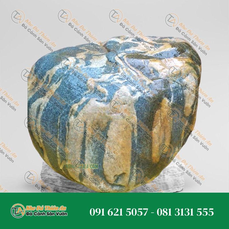 Đá trầm tích làm tiểu cảnh 22x50cm