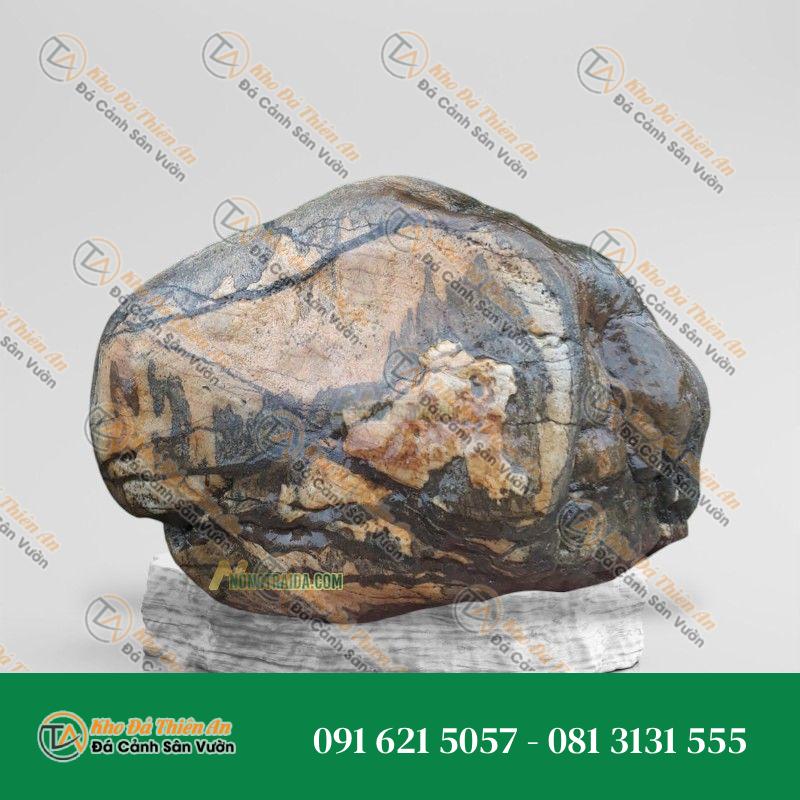Đá trầm tích trang trí hồ cá 21x46cm