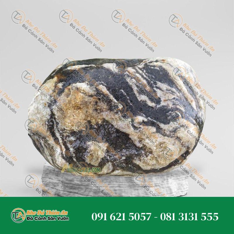 Đá trầm tích trang trí hồ cá 25x49cm